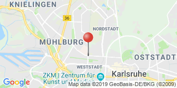 Wegbeschreibung - Google Maps anzeigen