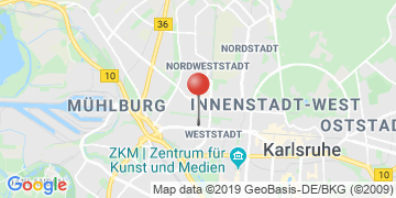 Wegbeschreibung - Google Maps anzeigen