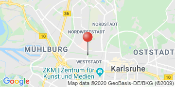 Wegbeschreibung - Google Maps anzeigen