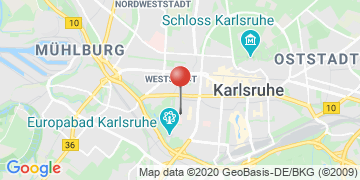 Wegbeschreibung - Google Maps anzeigen