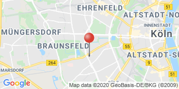 Wegbeschreibung - Google Maps anzeigen