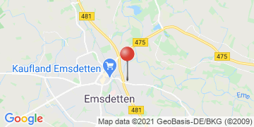 Wegbeschreibung - Google Maps anzeigen