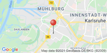 Wegbeschreibung - Google Maps anzeigen