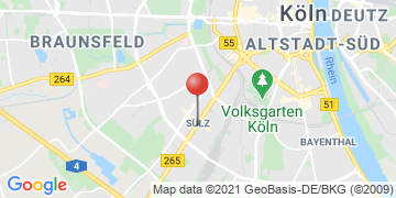 Wegbeschreibung - Google Maps anzeigen