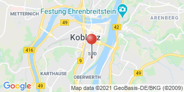 Wegbeschreibung - Google Maps anzeigen