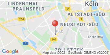 Wegbeschreibung - Google Maps anzeigen