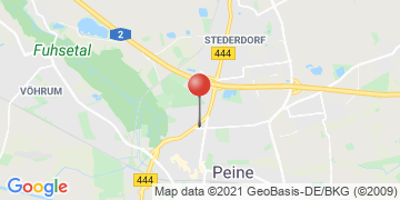 Wegbeschreibung - Google Maps anzeigen