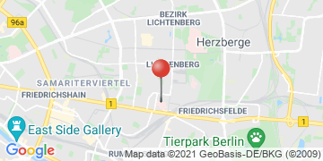 Wegbeschreibung - Google Maps anzeigen