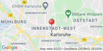 Wegbeschreibung - Google Maps anzeigen