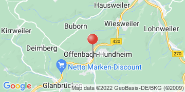 Wegbeschreibung - Google Maps anzeigen