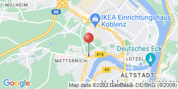 Wegbeschreibung - Google Maps anzeigen