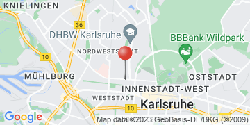 Wegbeschreibung - Google Maps anzeigen