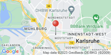 Wegbeschreibung - Google Maps anzeigen