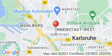 Wegbeschreibung - Google Maps anzeigen