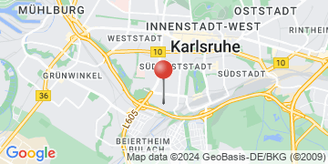 Wegbeschreibung - Google Maps anzeigen