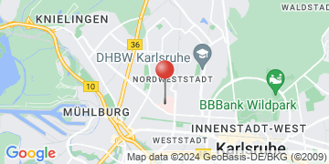 Wegbeschreibung - Google Maps anzeigen