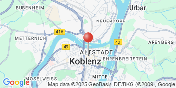 Wegbeschreibung - Google Maps anzeigen