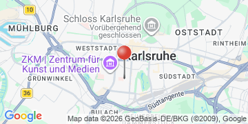Wegbeschreibung - Google Maps anzeigen